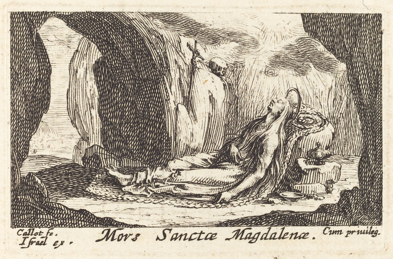 Magdalenan kuolema tekijältä Jacques Callot