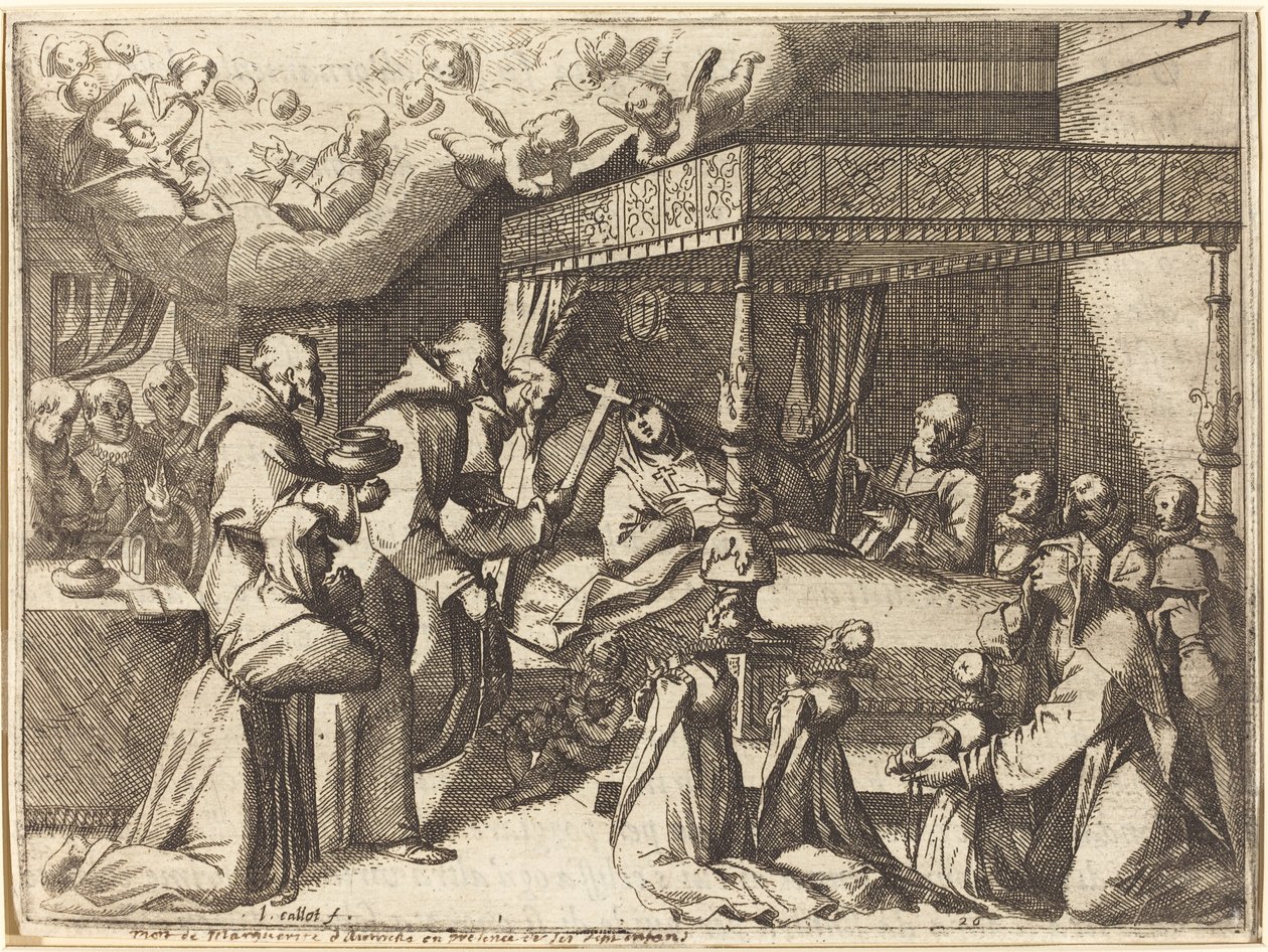 Kuningattaren kuolema tekijältä Jacques Callot