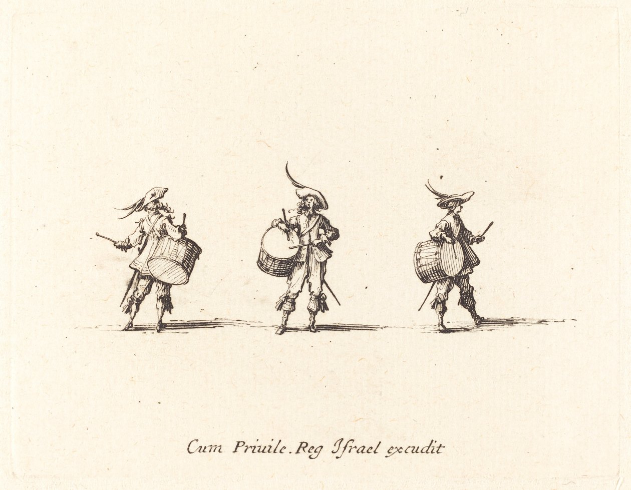 Poraa rummuilla tekijältä Jacques Callot