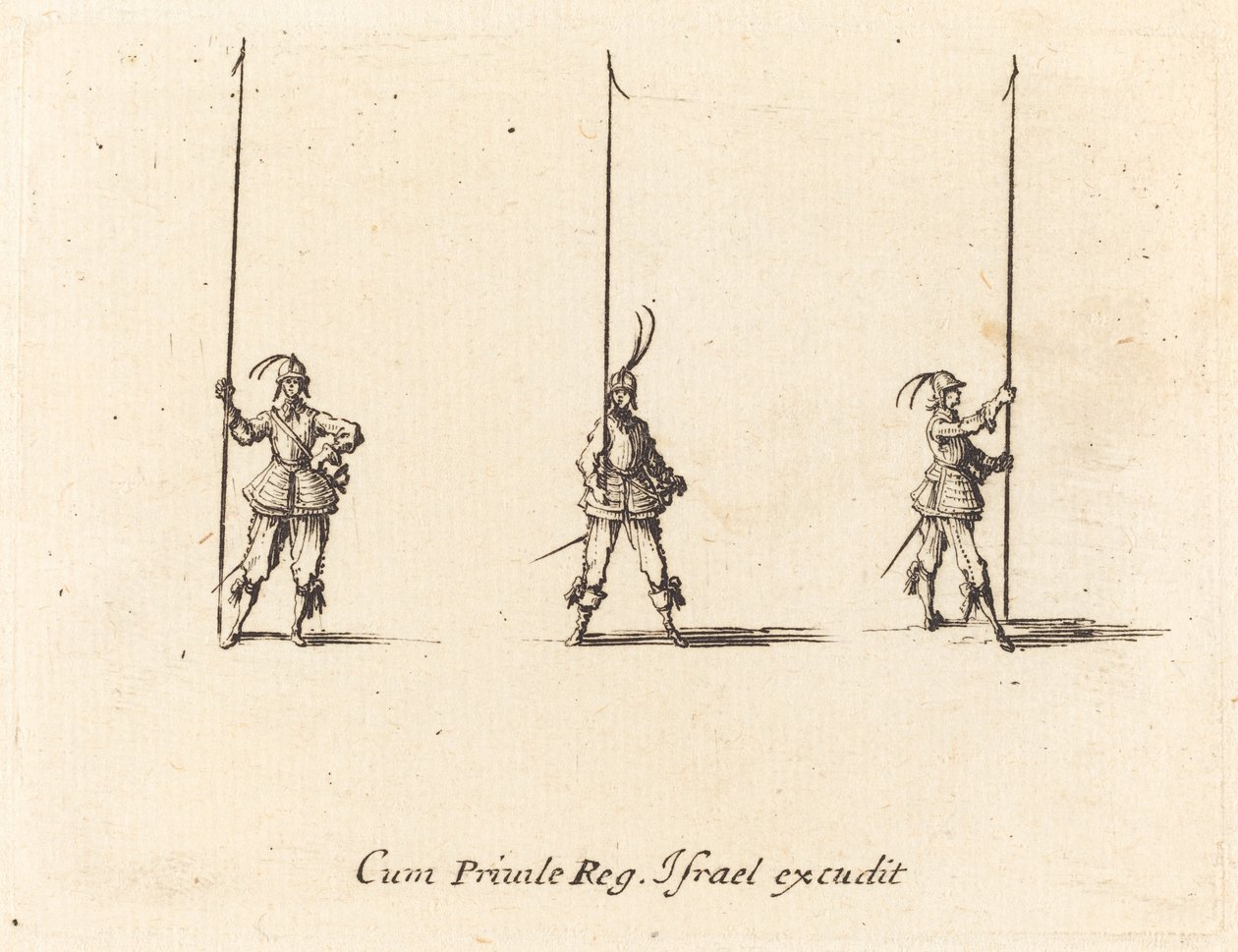 Poraa korotetuilla hauilla tekijältä Jacques Callot