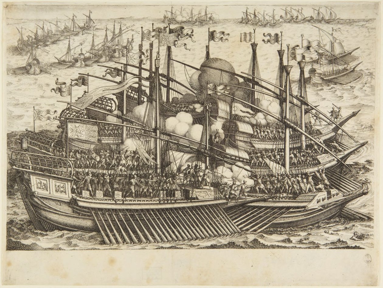 Ensimmäinen meritaistelu tekijältä Jacques Callot