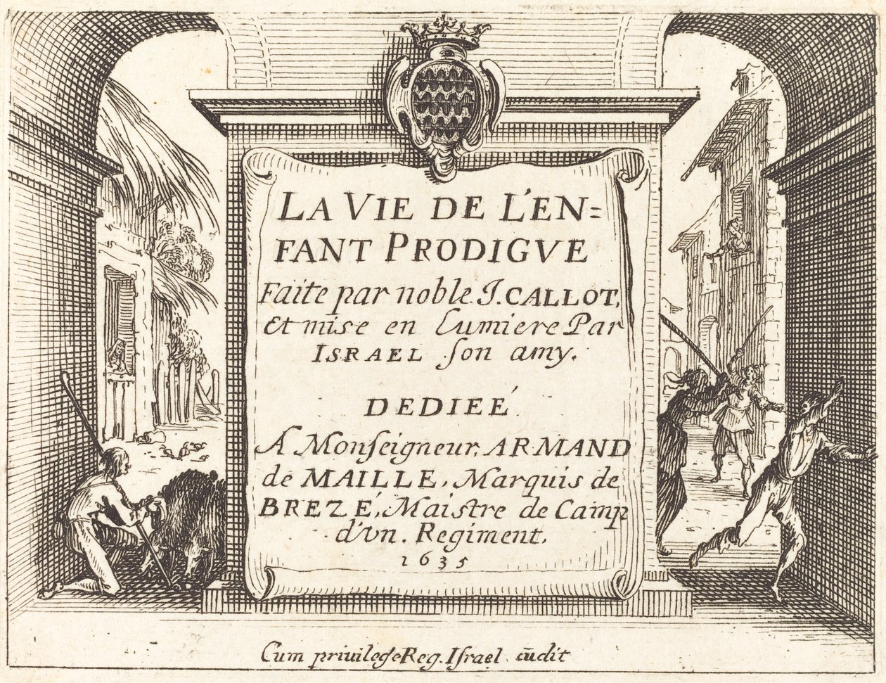 Etukappale elokuvalle "The Prodigal Son" tekijältä Jacques Callot