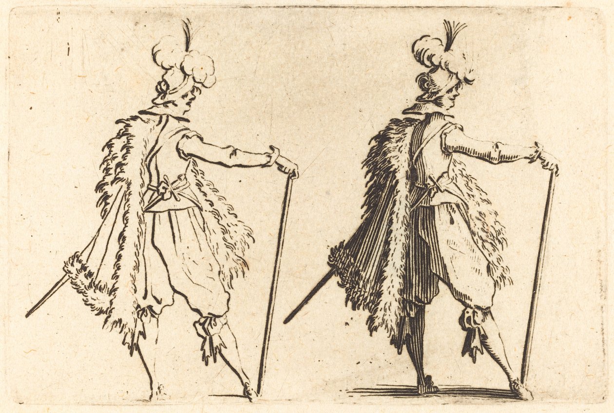 Herrasmies kepin kanssa tekijältä Jacques Callot