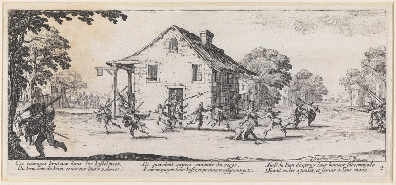 Taistelu kodista tekijältä Jacques Callot