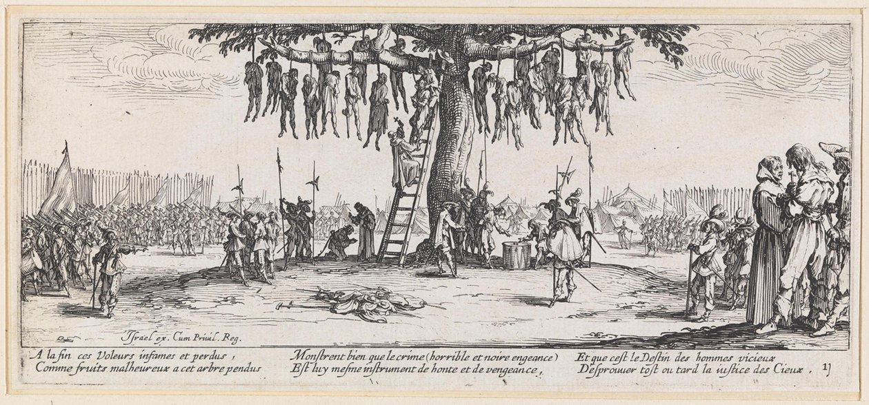 Hirttäminen tekijältä Jacques Callot