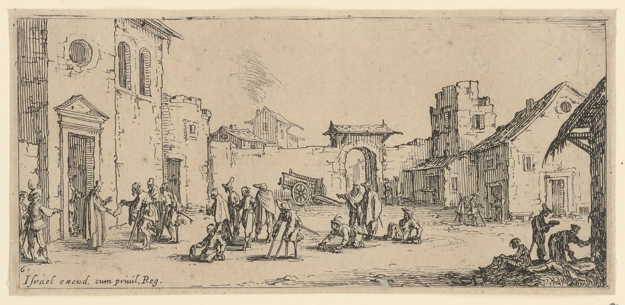 Sairaala tekijältä Jacques Callot