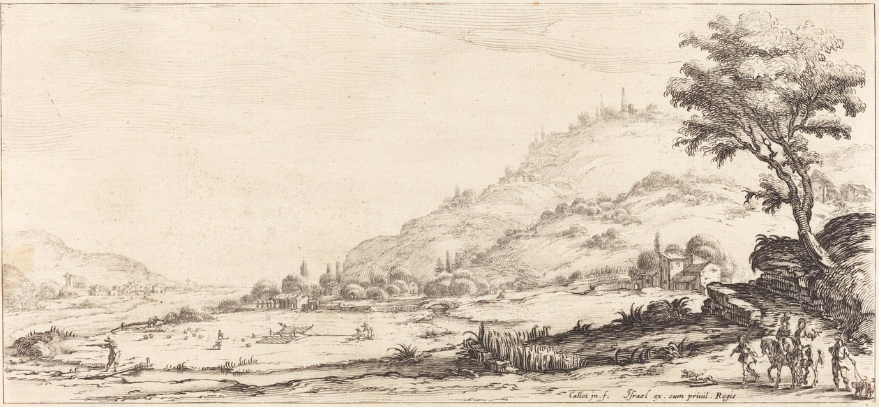 Lintujen metsästys tekijältä Jacques Callot
