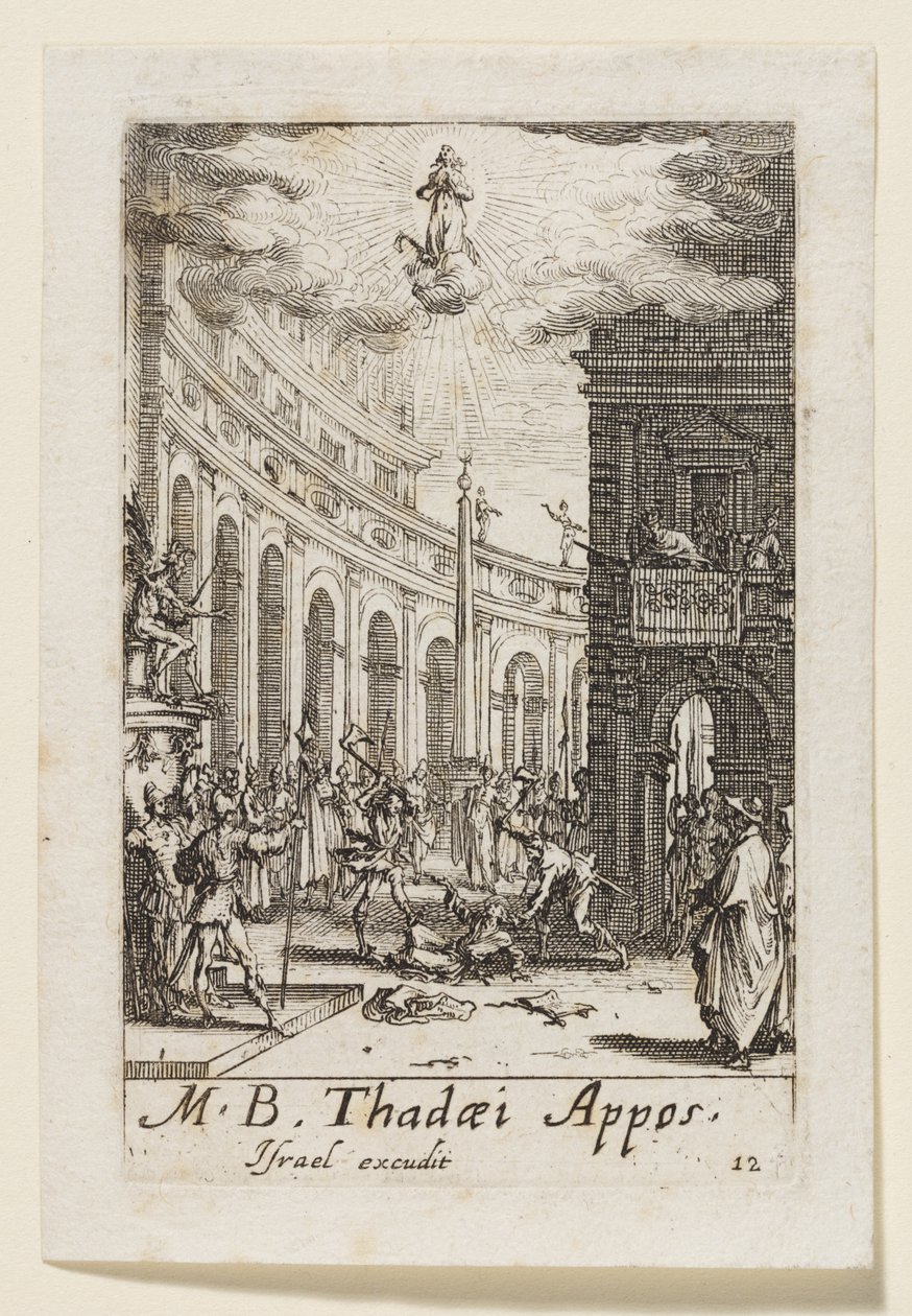 Apostoli Juudas (apostoli Taddeus) tekijältä Jacques Callot