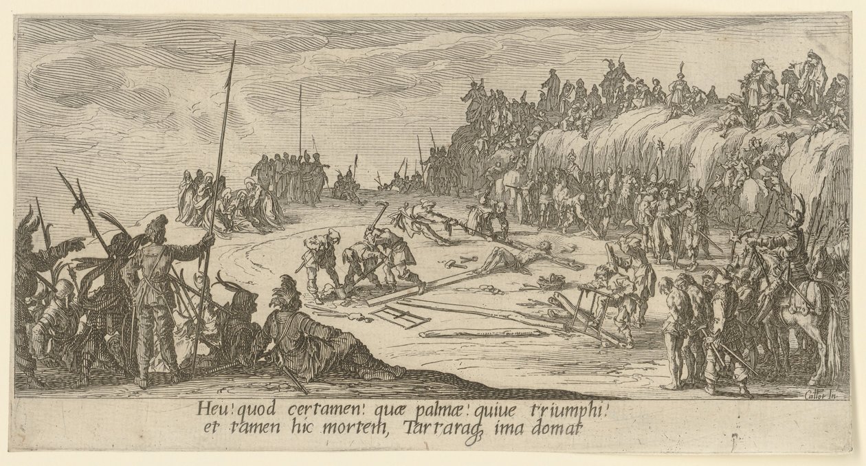Ristiinnaulitseminen tekijältä Jacques Callot