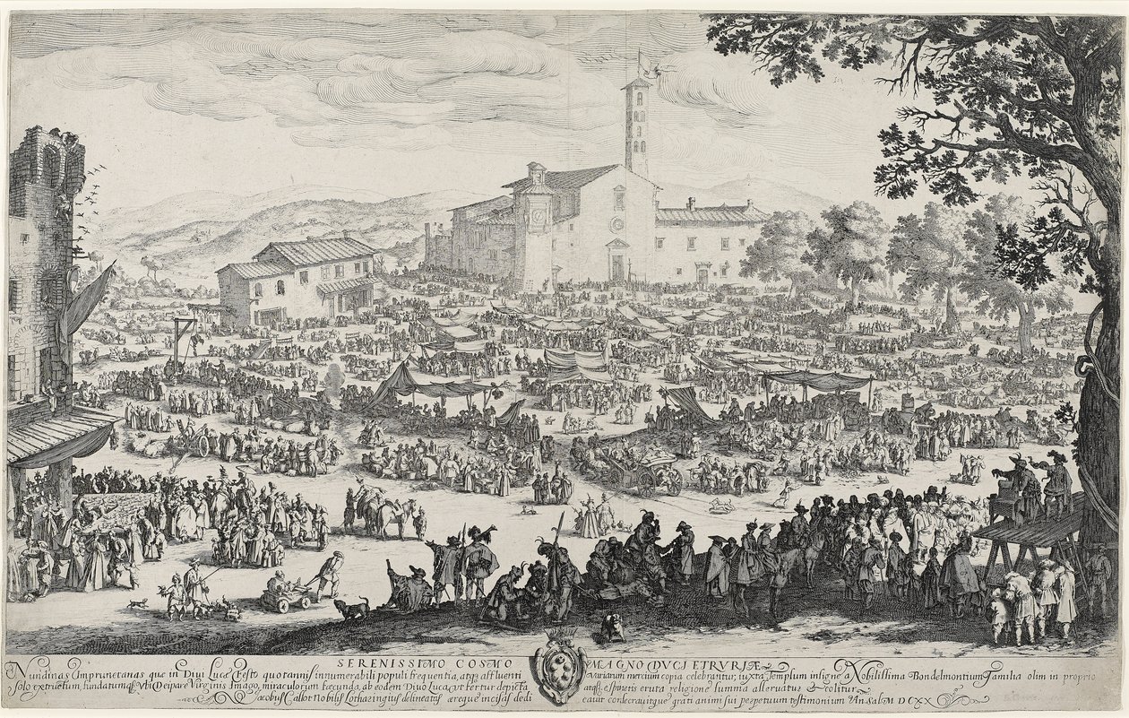 Imprunetan messut tekijältä Jacques Callot