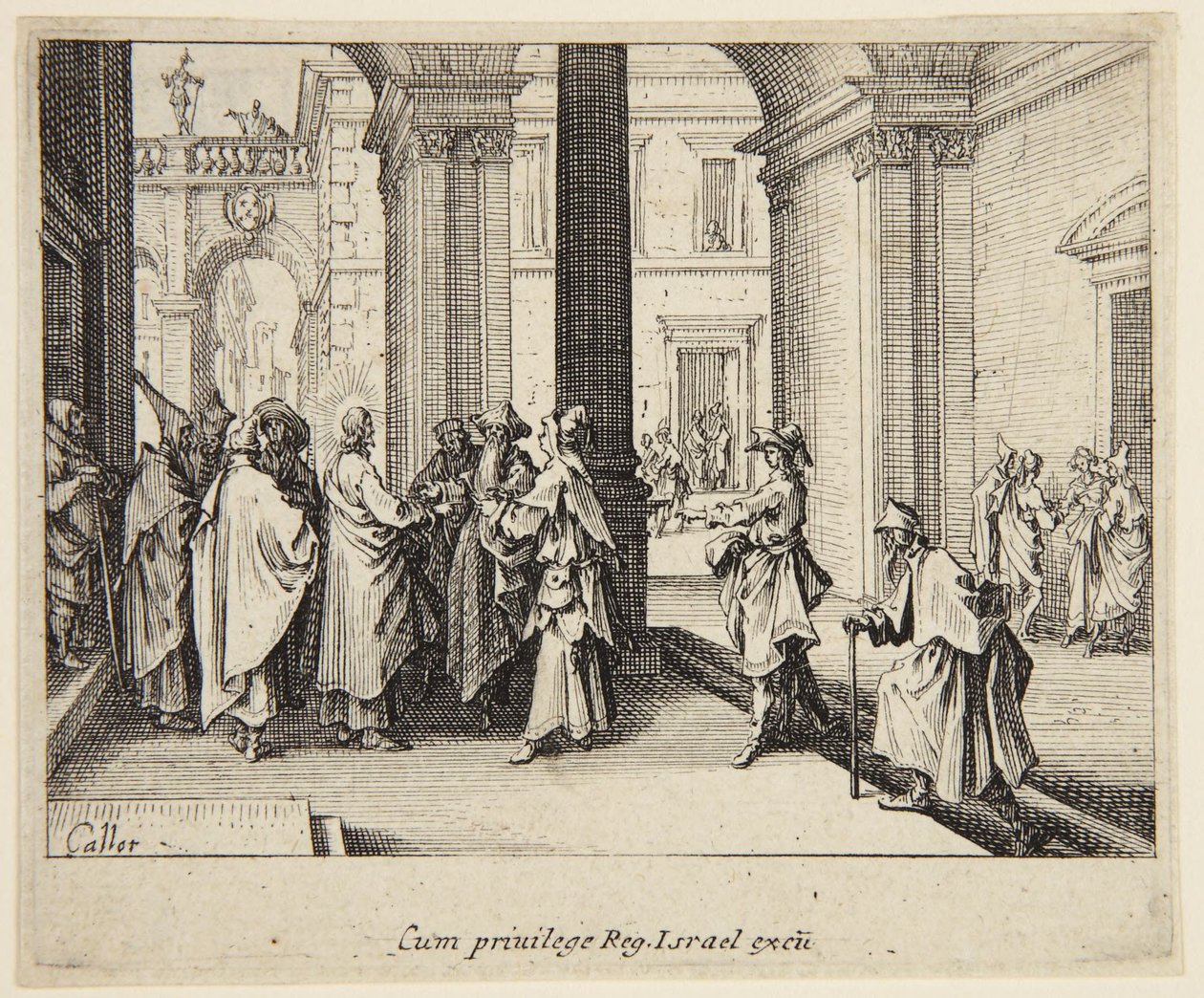 Caesarin denaari tekijältä Jacques Callot
