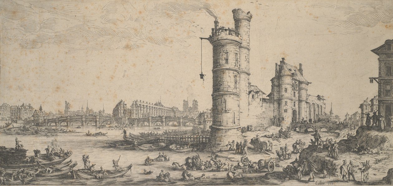 Pont Neuf, Pariisi tekijältä Jacques Callot
