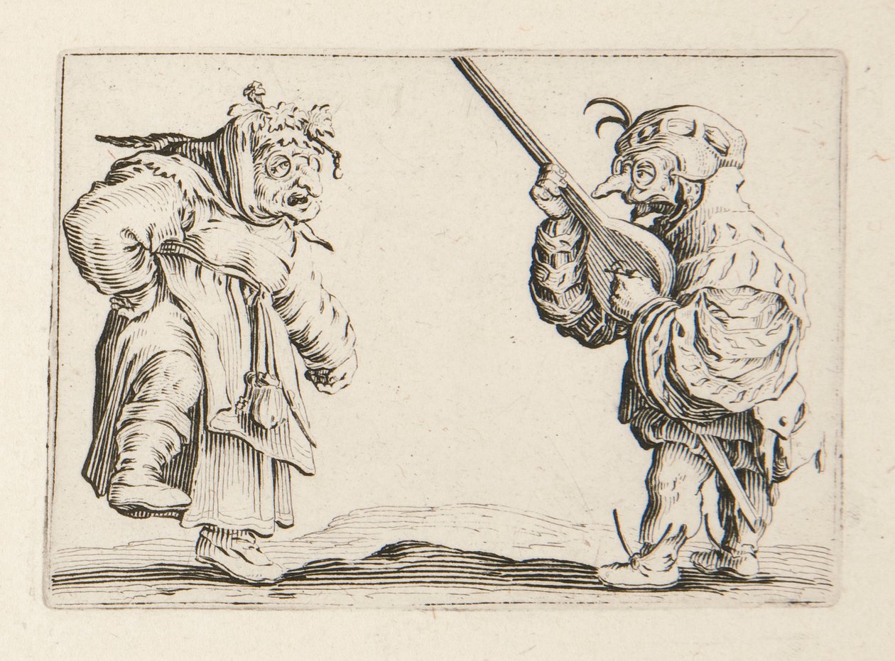 Les Caprices, 50 kappaleen sarja tekijältä Jacques Callot