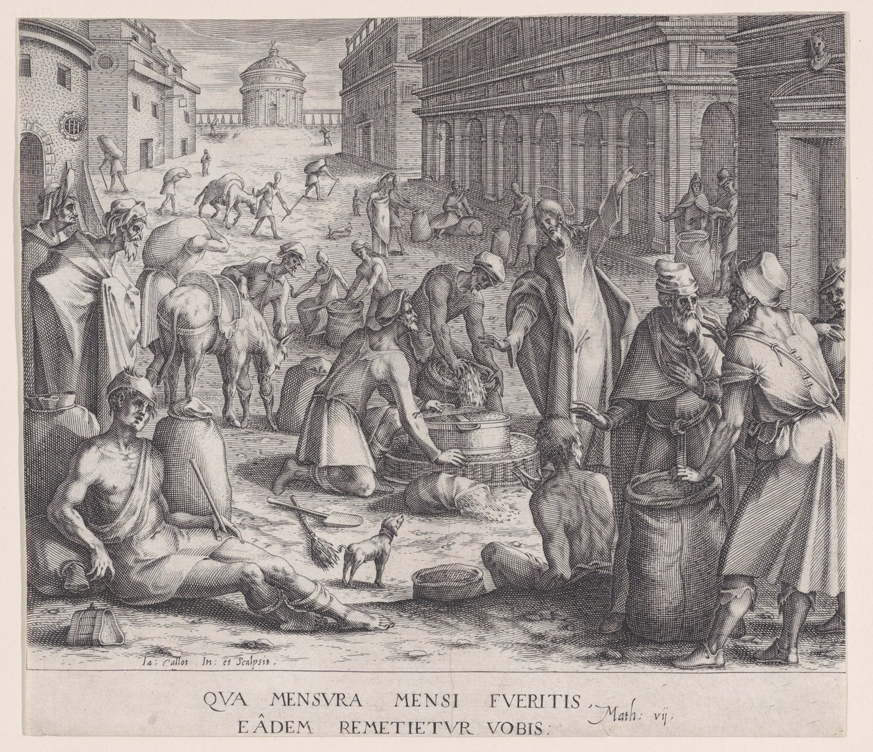 Viljanmittaajat tekijältä Jacques Callot