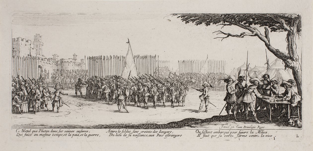 Sodan kurjuudet ja onnettomuudet (blade 2) tekijältä Jacques Callot