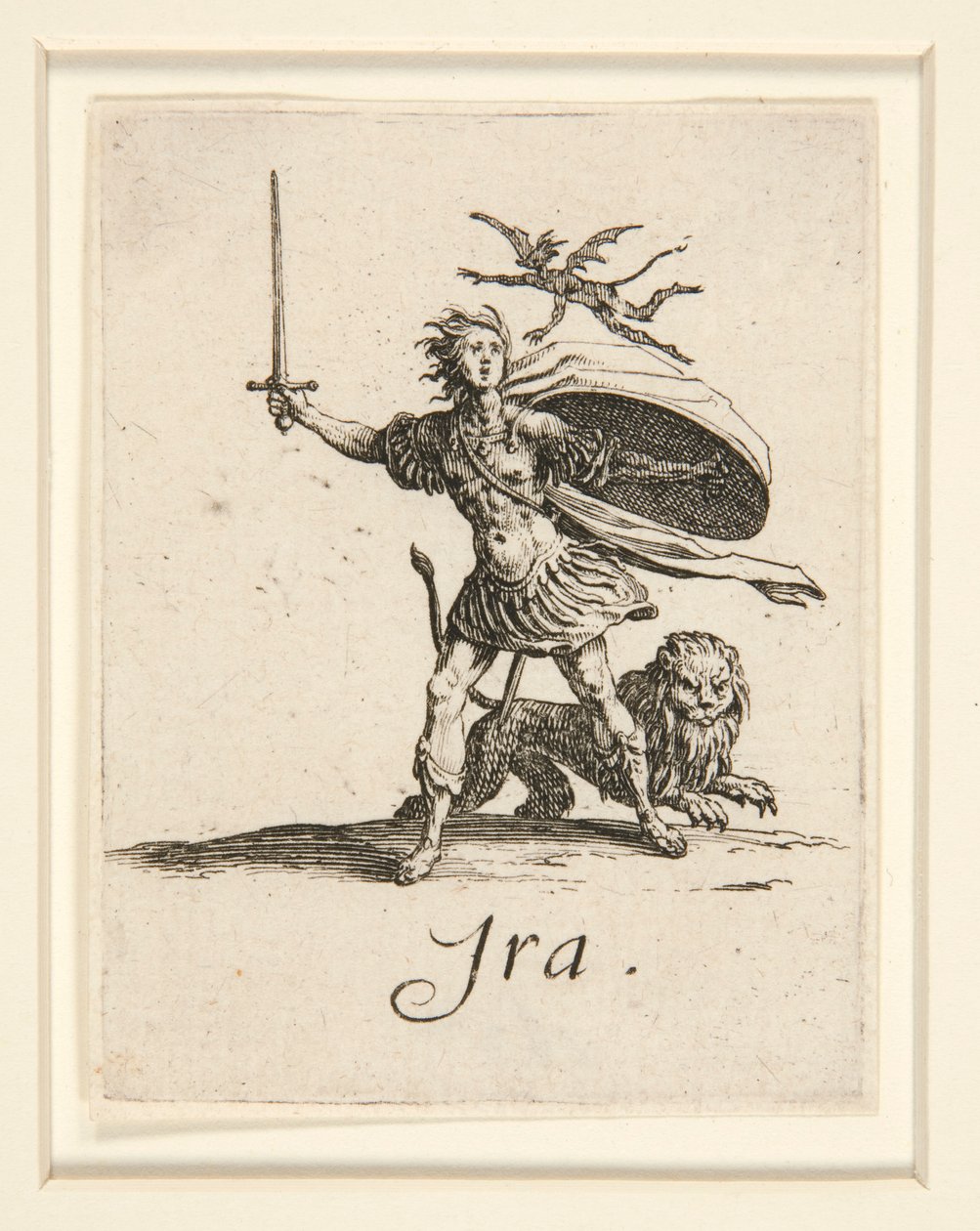 Seitsemän kuolemansyntiä: La Colere (Viha) tekijältä Jacques Callot