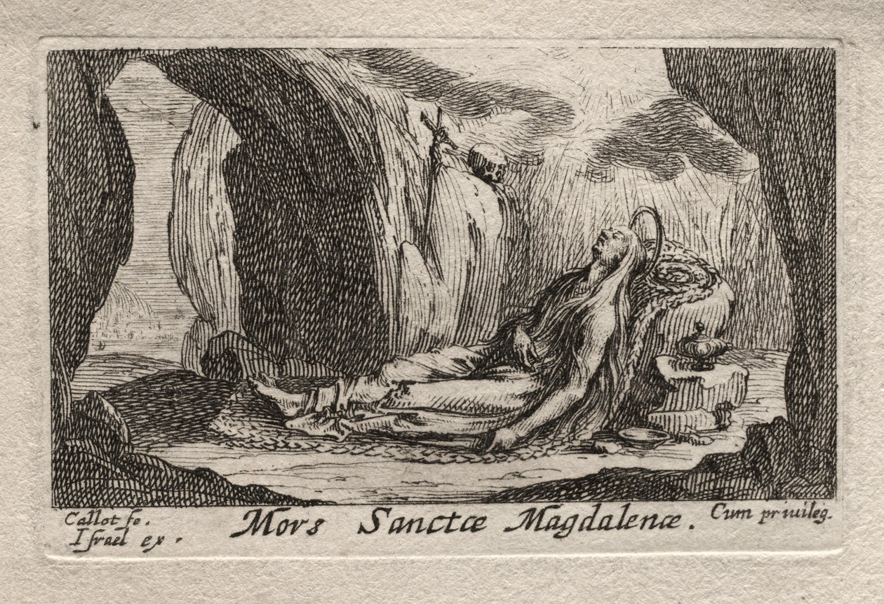 The Penitents: Steath of Ste. Madeleine tekijältä Jacques Callot