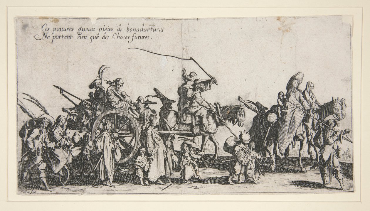 Mustalaiset marssilla; minä tekijältä Jacques Callot