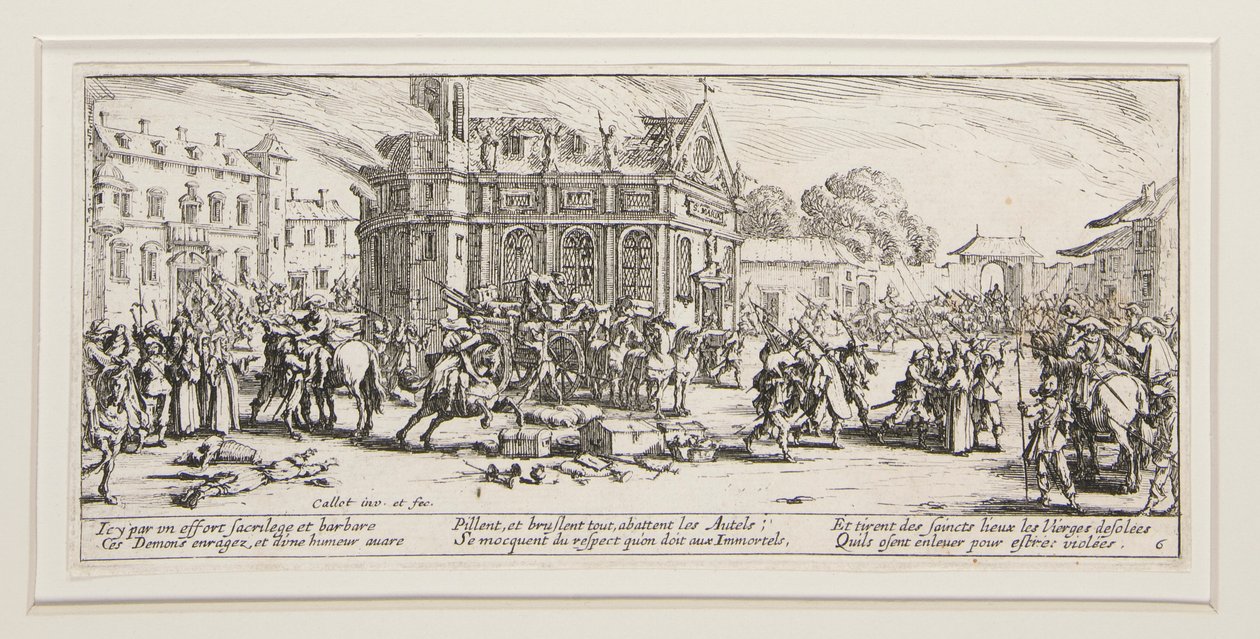 Sodan suuret kurjuudet: nro 6 - Devastation of tekijältä Jacques Callot