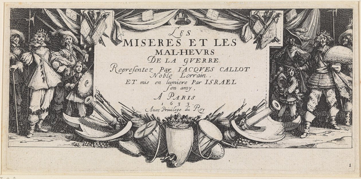 Sodan kurjuudet ja onnettomuudet tekijältä Jacques Callot
