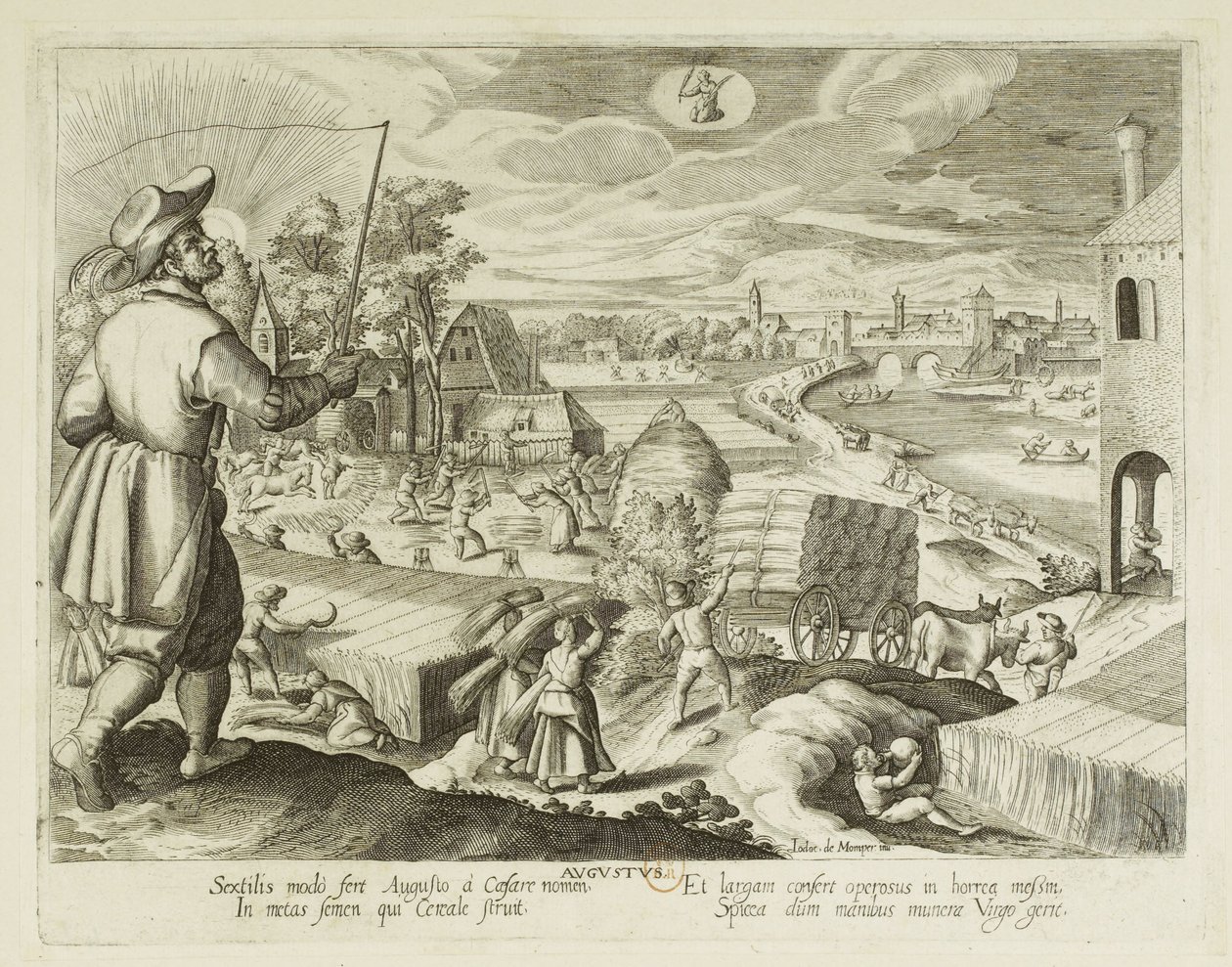 Kuukausi. 8, elokuu tekijältä Jacques Callot