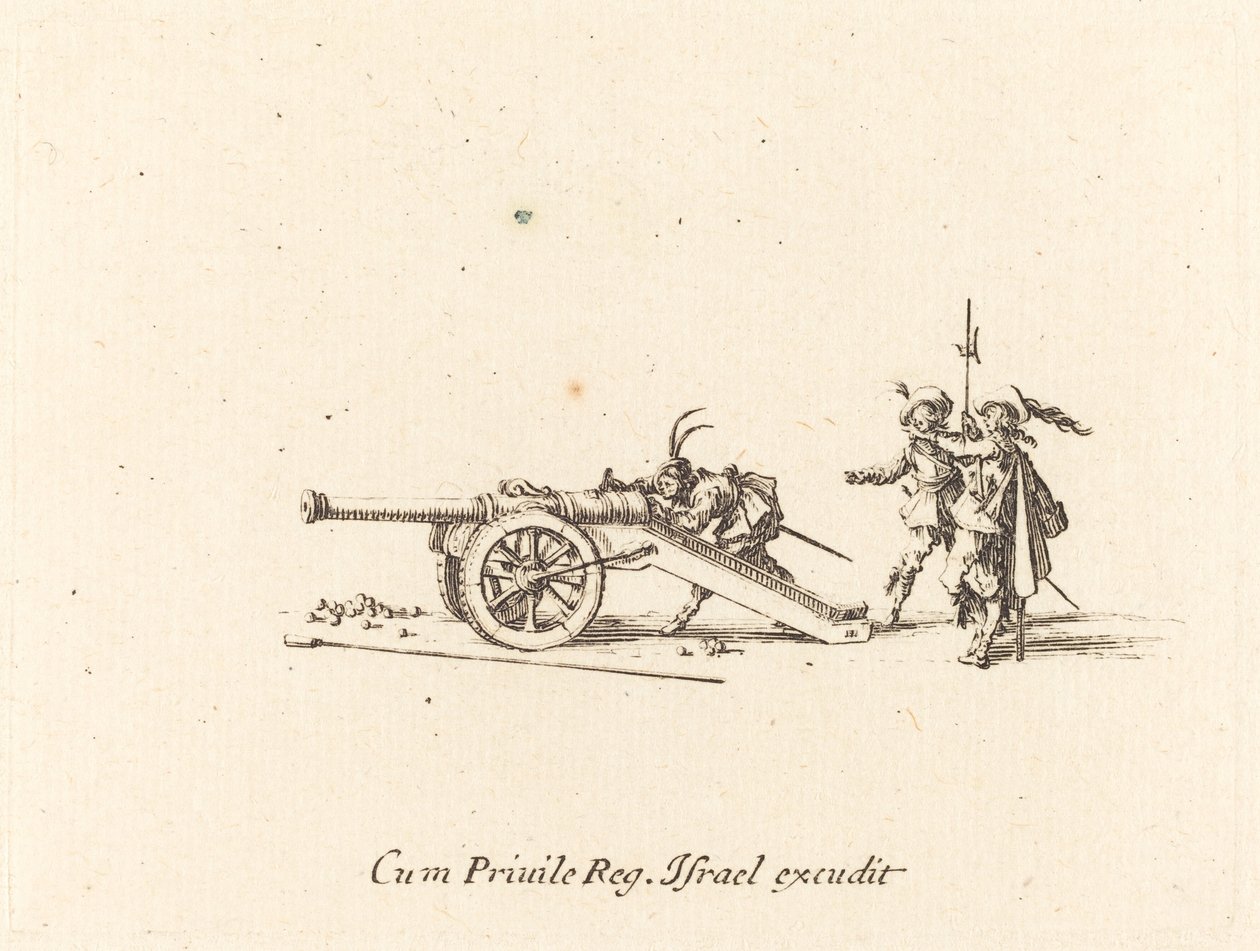Ladataan tykkiä tekijältä Jacques Callot