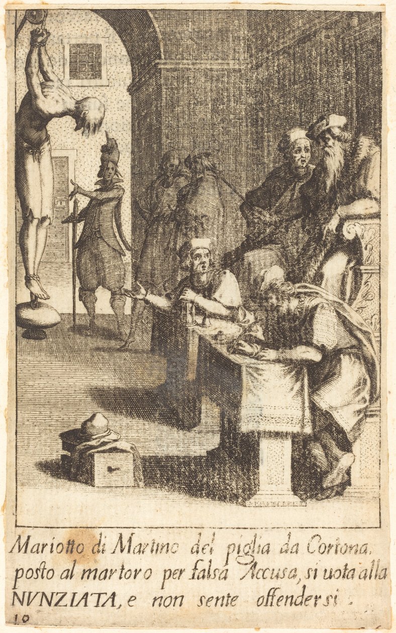Mariotto di Martino tekijältä Jacques Callot
