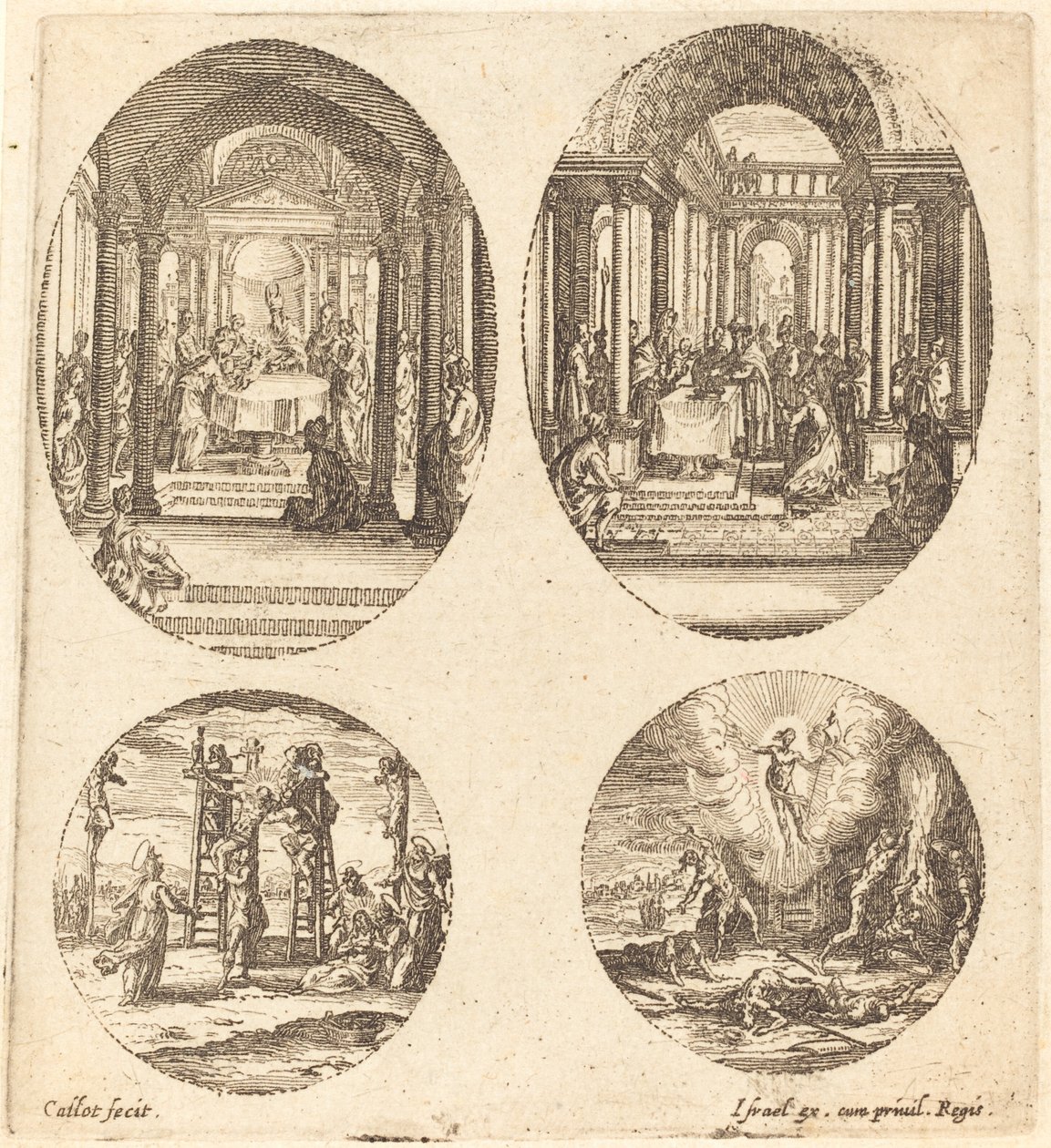 Passion mysteerit tekijältä Jacques Callot