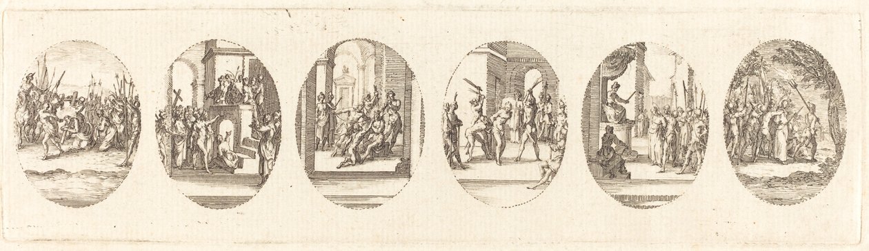 Passion mysteerit tekijältä Jacques Callot