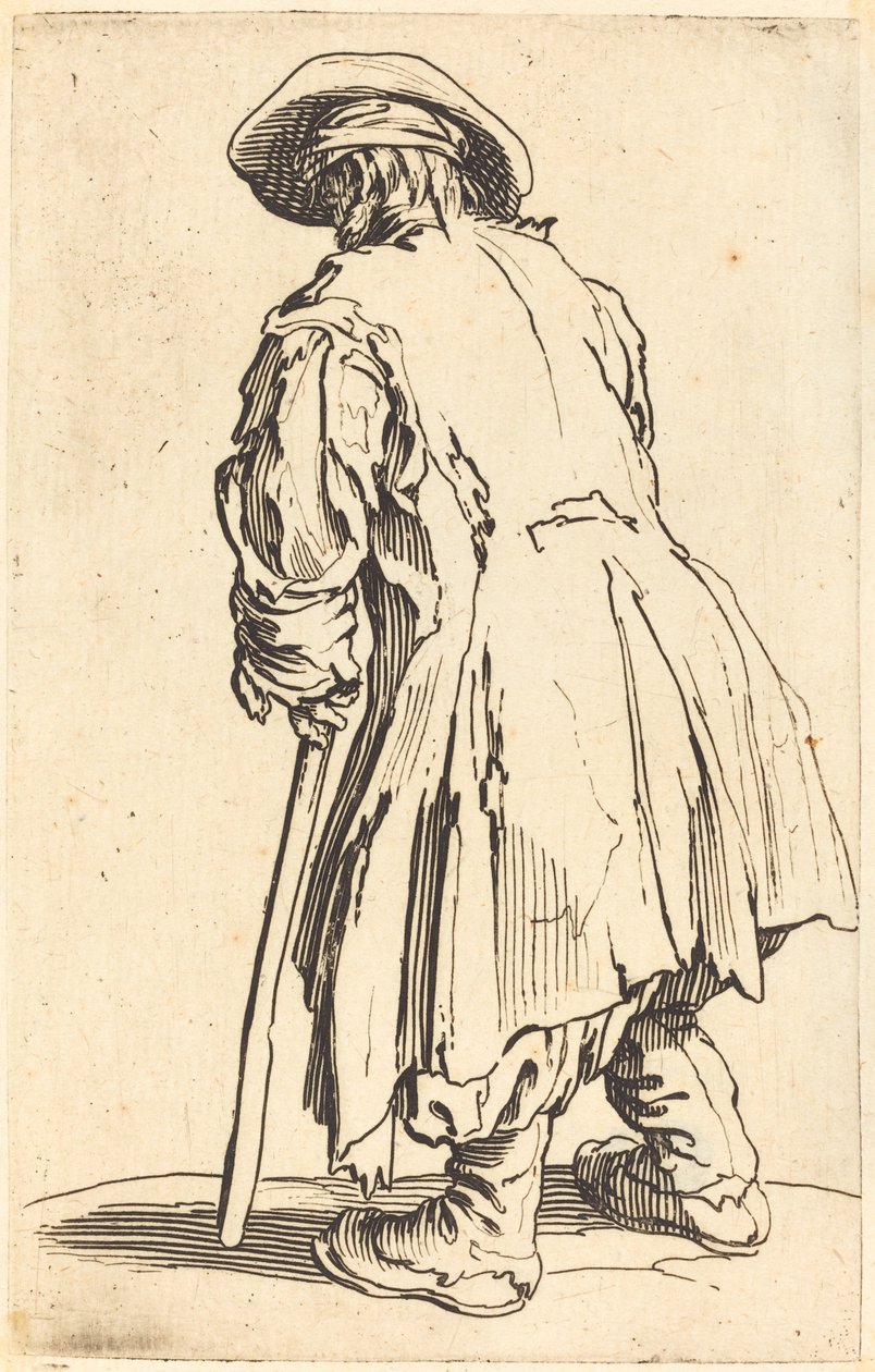 Vell captaire amb One Crutchfinnish tekijältä Jacques Callot