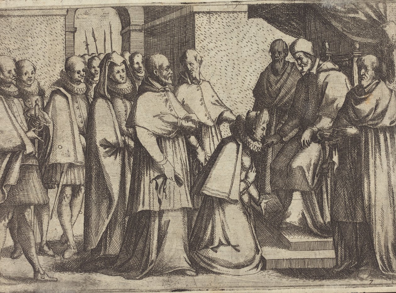 Paavin yleisö [versio] tekijältä Jacques Callot
