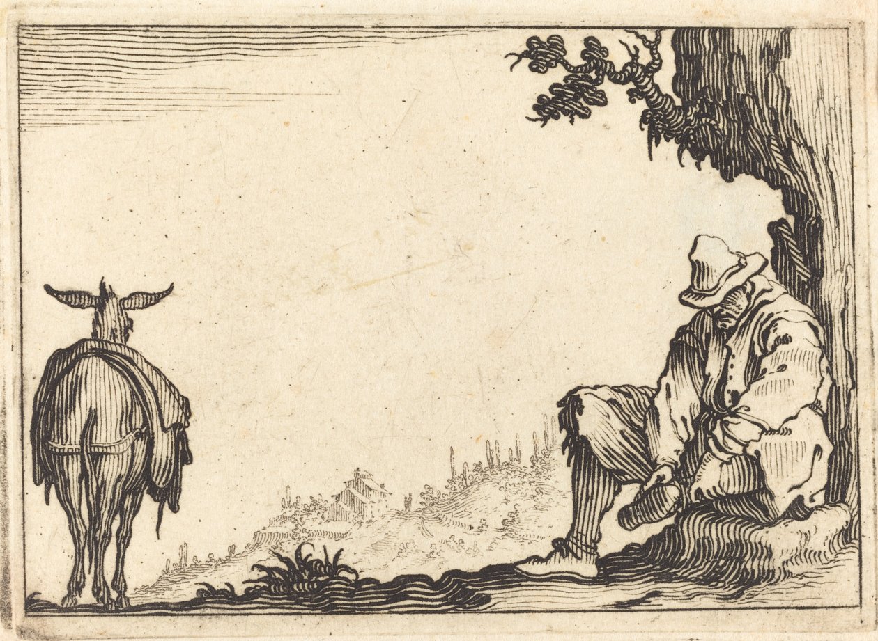 Pagès que es treu la sabates tekijältä Jacques Callot