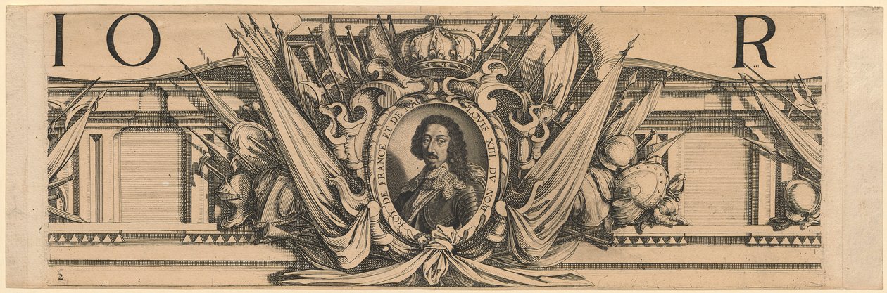 Kuningas Ludvig XIII:n muotokuva tekijältä Jacques Callot