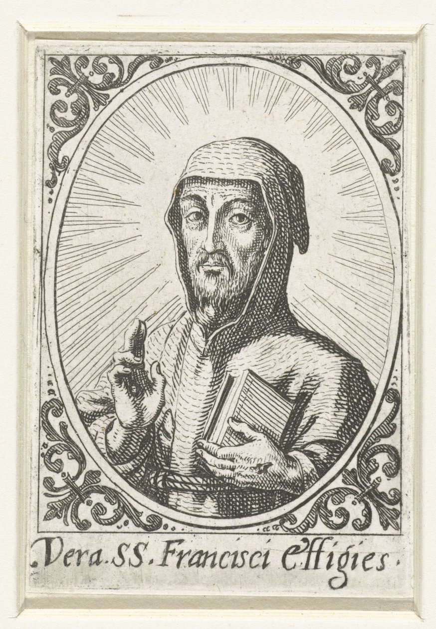 Pyhän Franciscuksen muotokuva tekijältä Jacques Callot