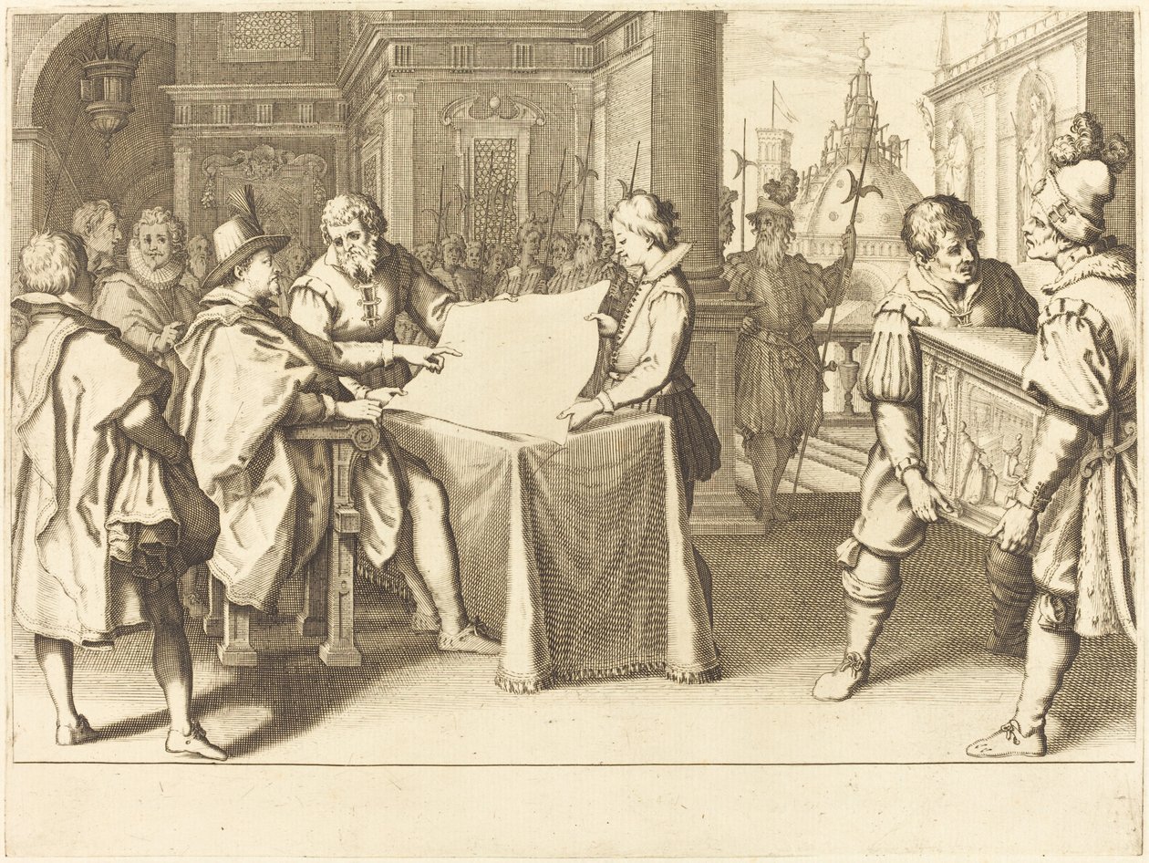 Duomon entisöinti, Firenze tekijältä Jacques Callot