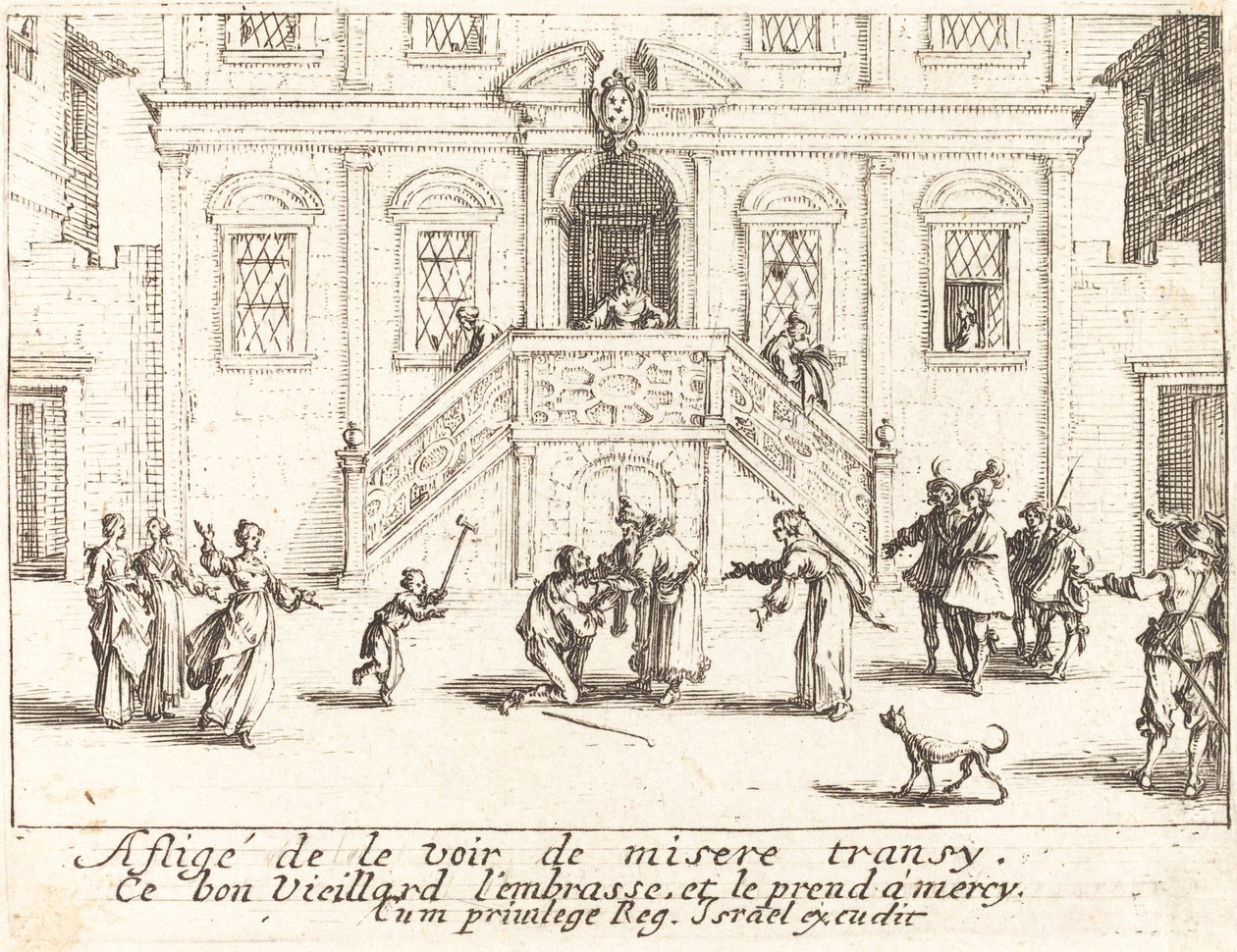 Tuhlaajapojan paluu tekijältä Jacques Callot