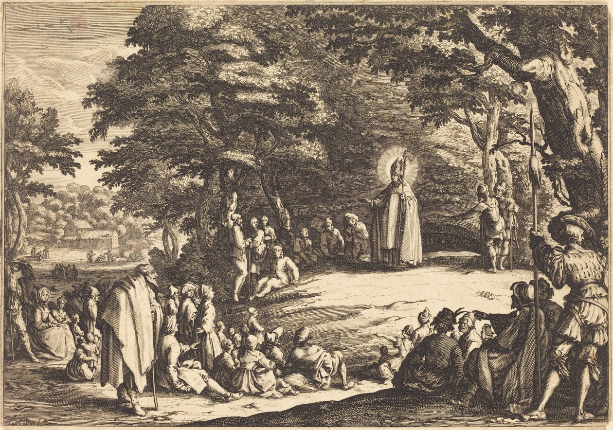 Saint Amond tekijältä Jacques Callot