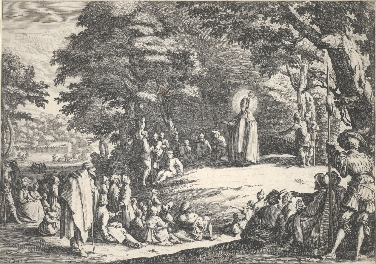 Saint Amond tekijältä Jacques Callot