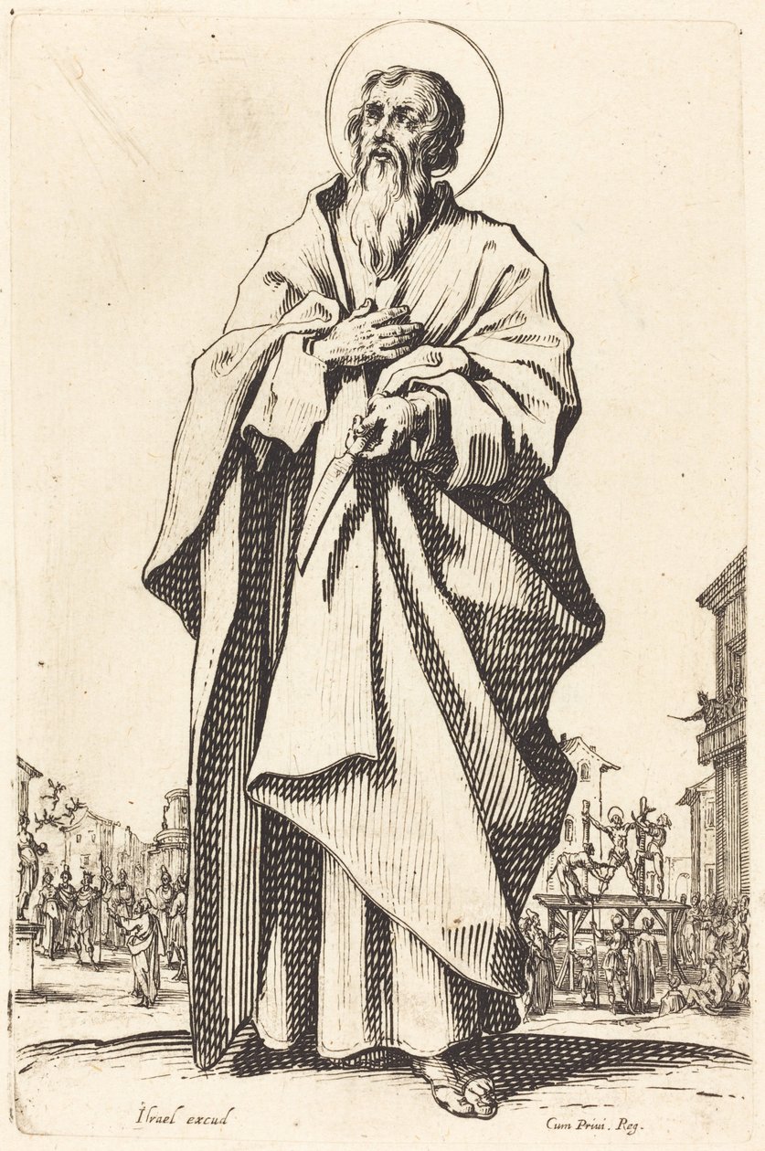 Pyhä Bartolomeus tekijältä Jacques Callot