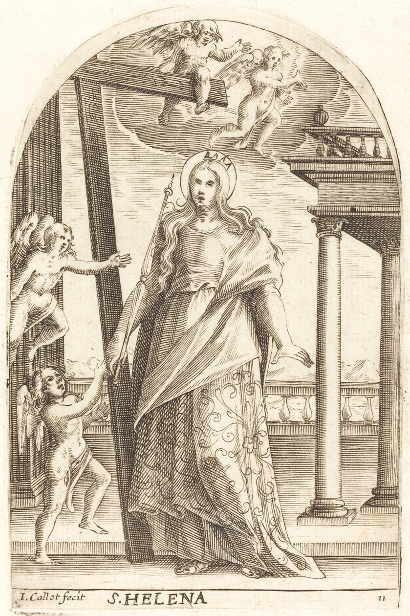 Pyhä Helena tekijältä Jacques Callot
