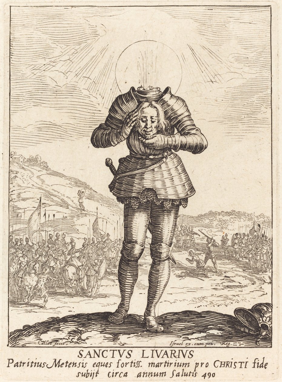 Saint Livierfinnish tekijältä Jacques Callot