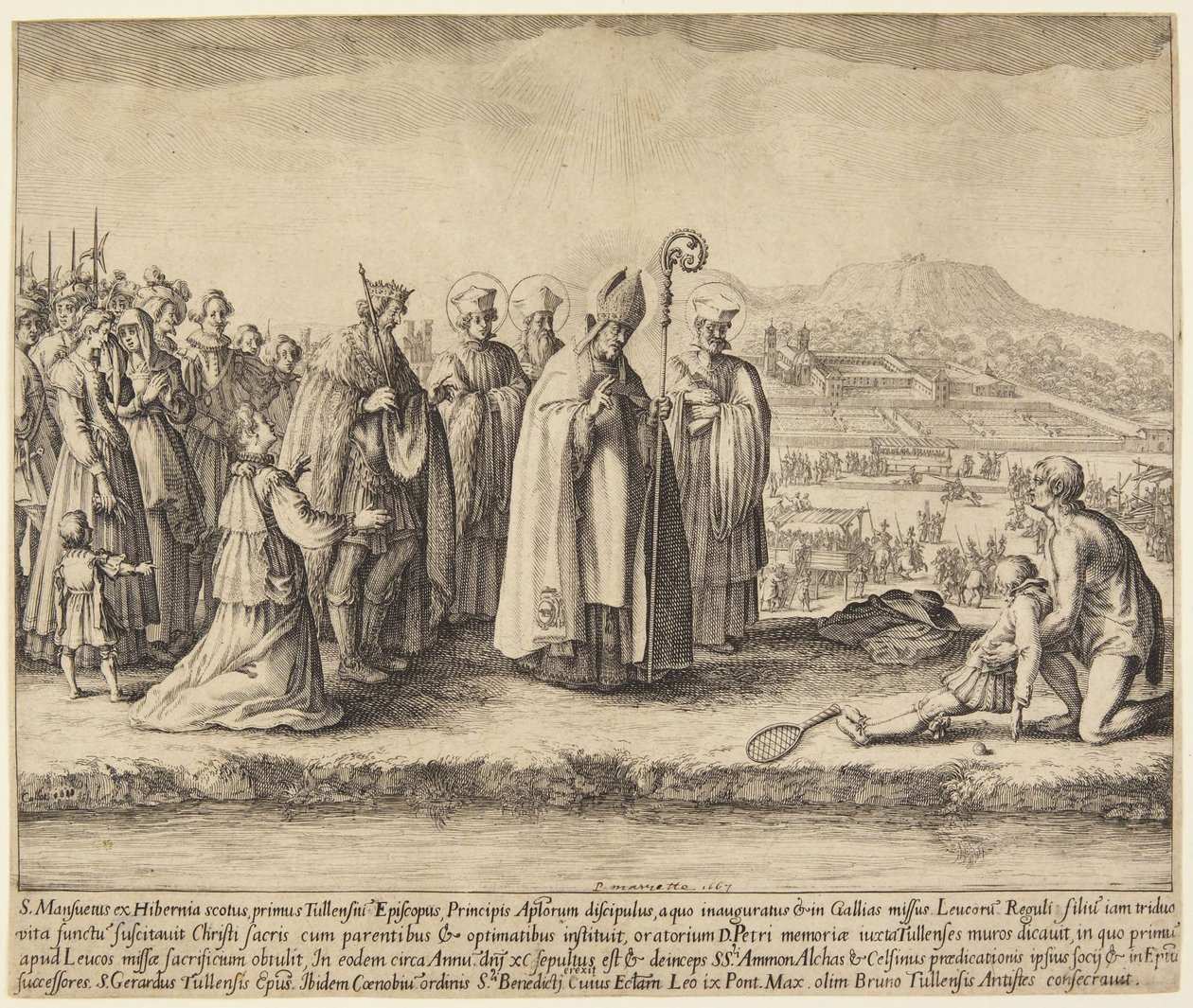 Pyhä Mansuy tekijältä Jacques Callot