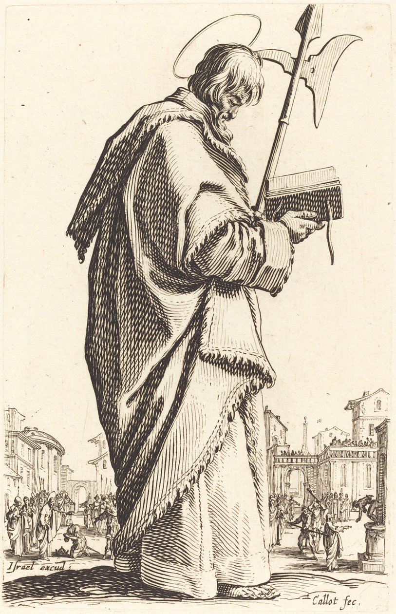 Pyhä Mattias tekijältä Jacques Callot