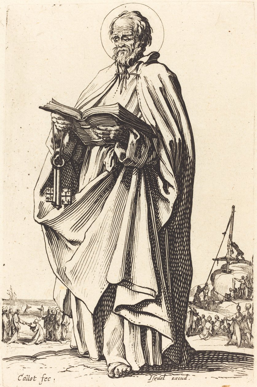 Pyhä Pietari tekijältä Jacques Callot