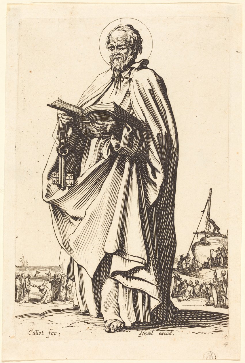 Pyhä Pietari tekijältä Jacques Callot