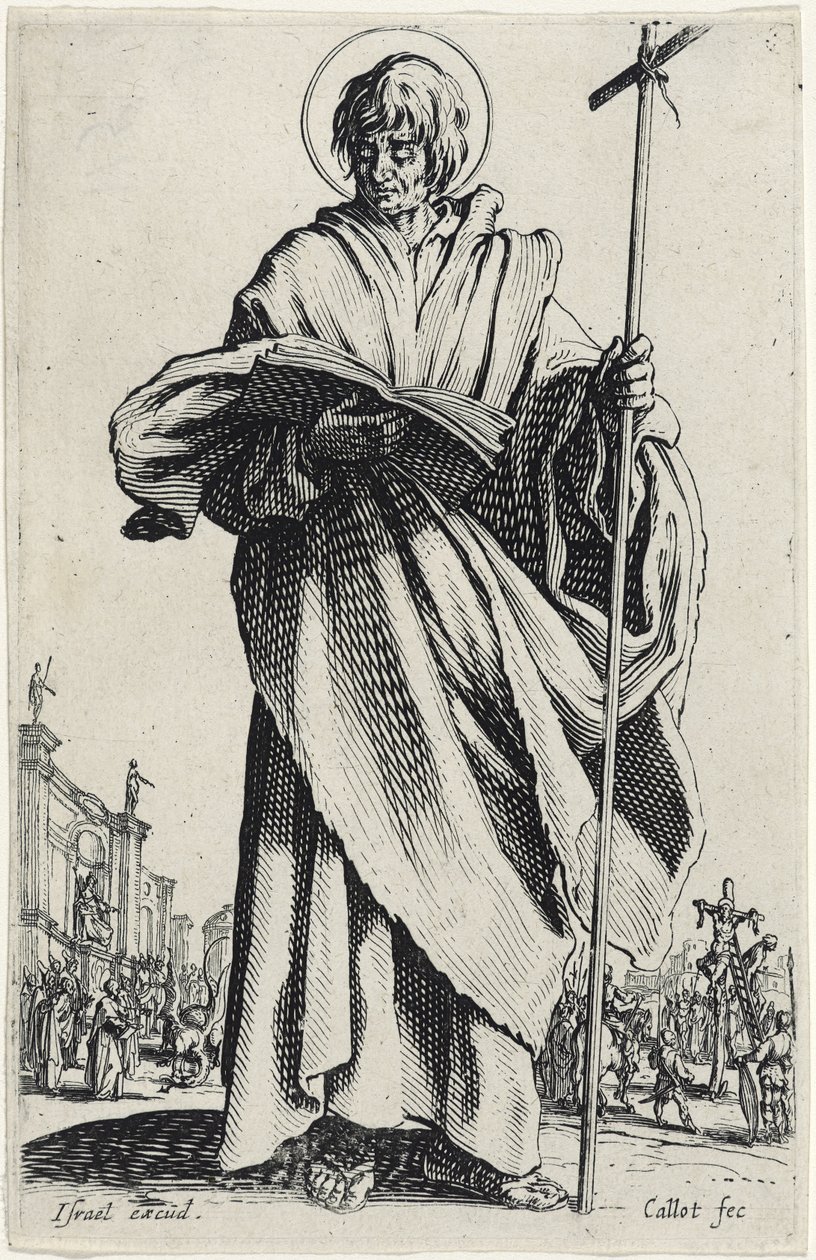 Pyhä Filippus Suurista apostoleista, 1631 tekijältä Jacques Callot
