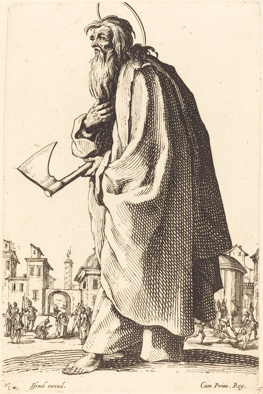 Pyhä Thaddeus tekijältä Jacques Callot