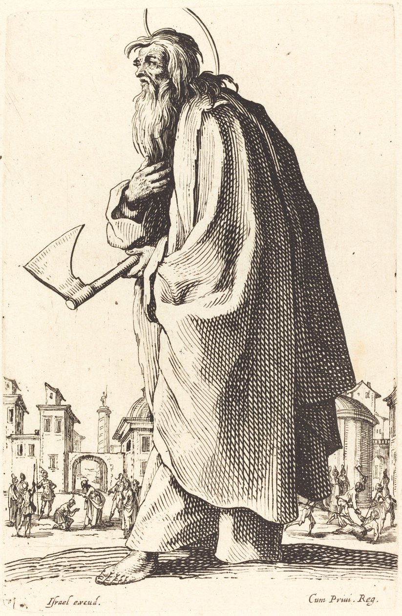 Pyhä Thaddeus tekijältä Jacques Callot
