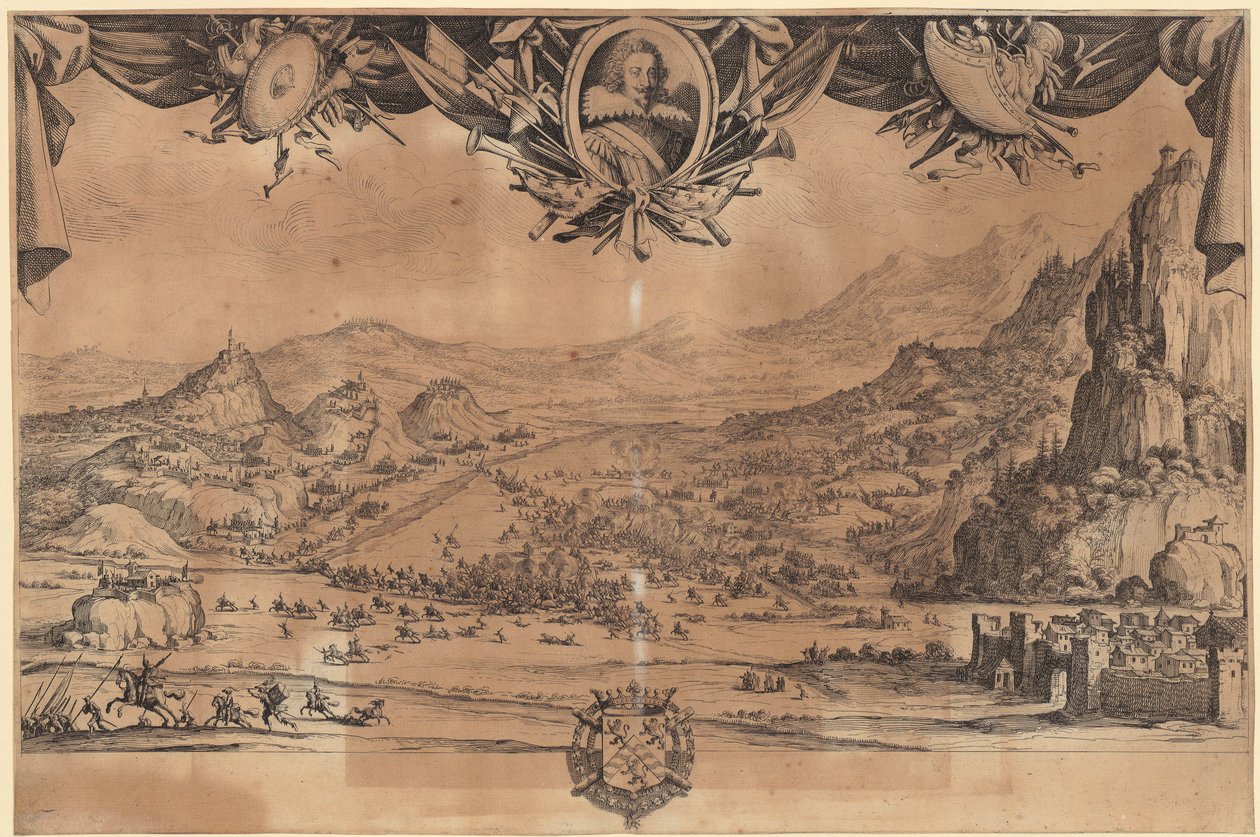Aviglianon taistelu tekijältä Jacques Callot