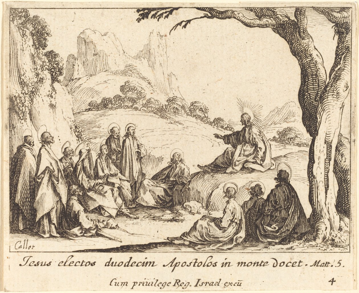 Vuorisaarna tekijältä Jacques Callot